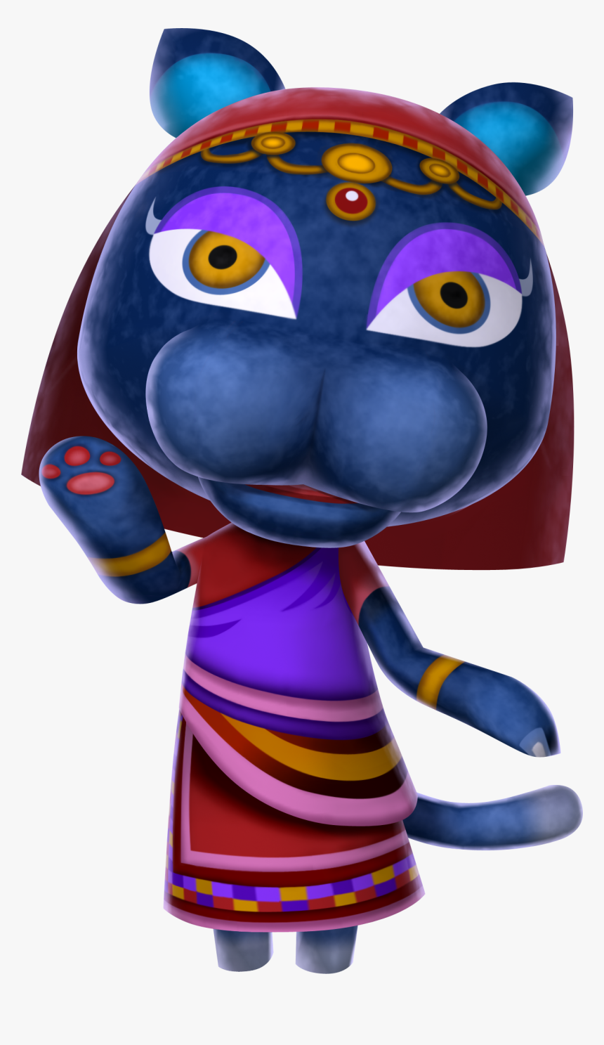 Transparent Wild Animal Png - Animal Crossing Katrina, Png Download