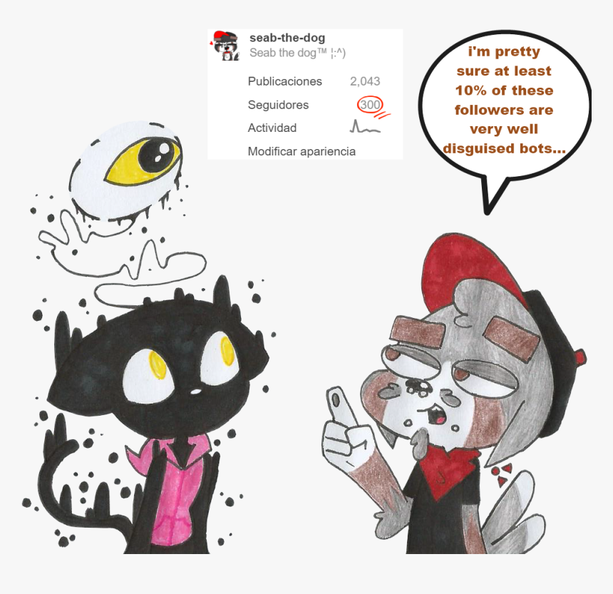 Thanks For The 300 Followers, Guys All This Blog Is, - Cartoon, HD Png Download