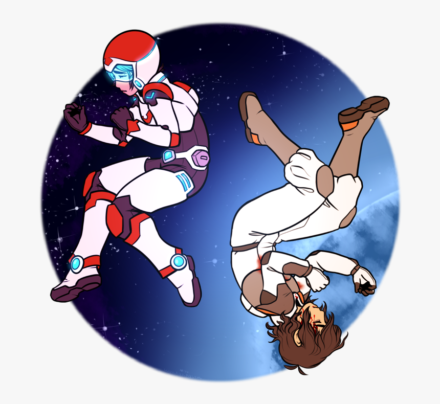Keith And Lance Floating In Space, HD Png Download