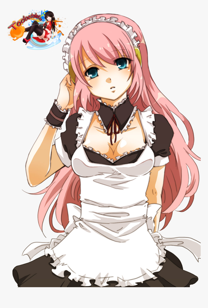 Vocaloid Luka Maid , Png Download - Luka Maid, Transparent Png