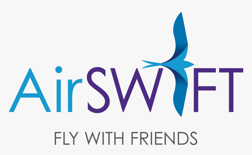 Airswift Logo With Slogan - Airswift, HD Png Download