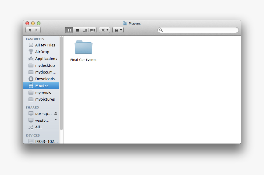 Events - Folder - Mac Os X Lion Finder, HD Png Download