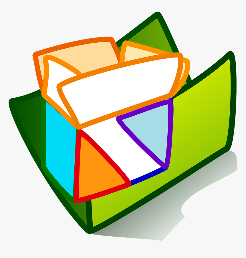 Package, Folder, Box, Theme, Sign, Symbol - Inbox Clipart, HD Png Download