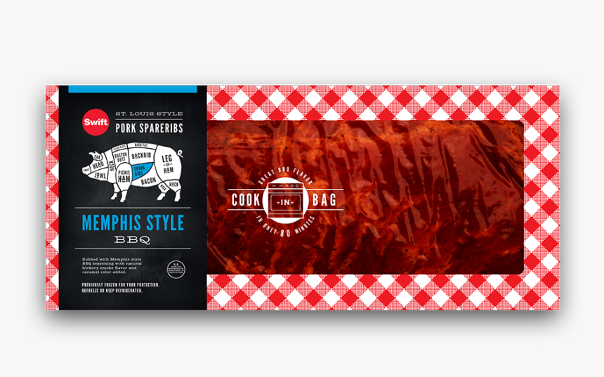 Swift Cook In Bag Ribs, HD Png Download