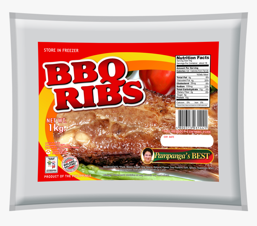 Pampanga's Best Pork Bbq Ribs, HD Png Download
