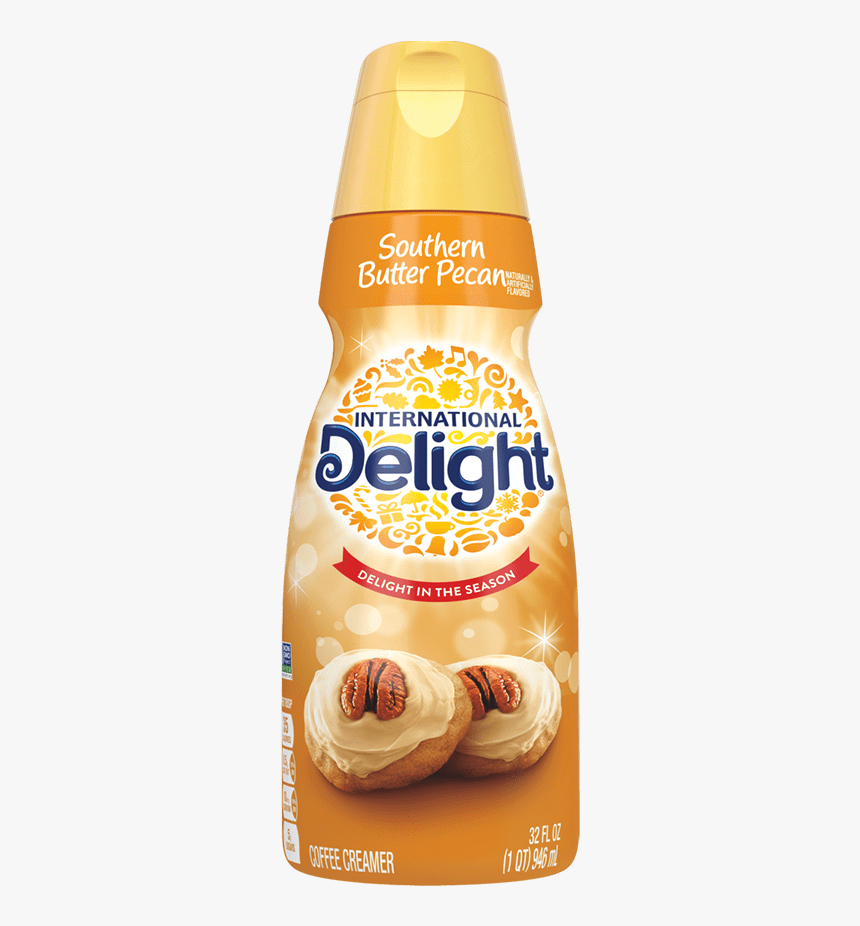 Southern Butter Pecan Coffee Creamer - International Delight French Toast Creamer, HD Png Download