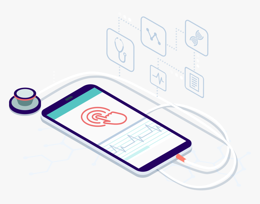 Online Grocery App Vector, HD Png Download