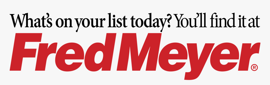 Logo Fred Meyer, HD Png Download