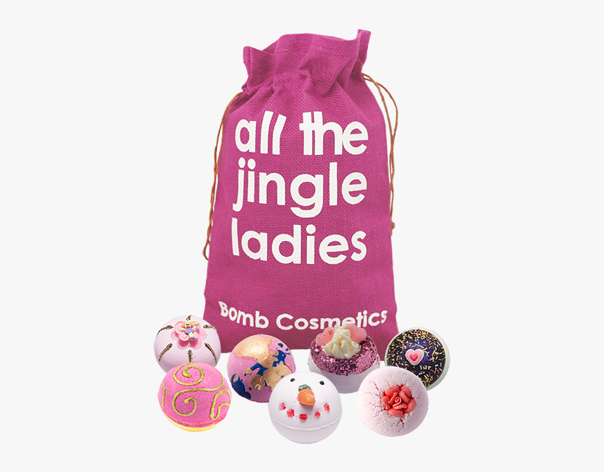 All The Jingle Ladies Gift Set Santa Sack - All The Jingle Ladies Bomb Cosmetics, HD Png Download