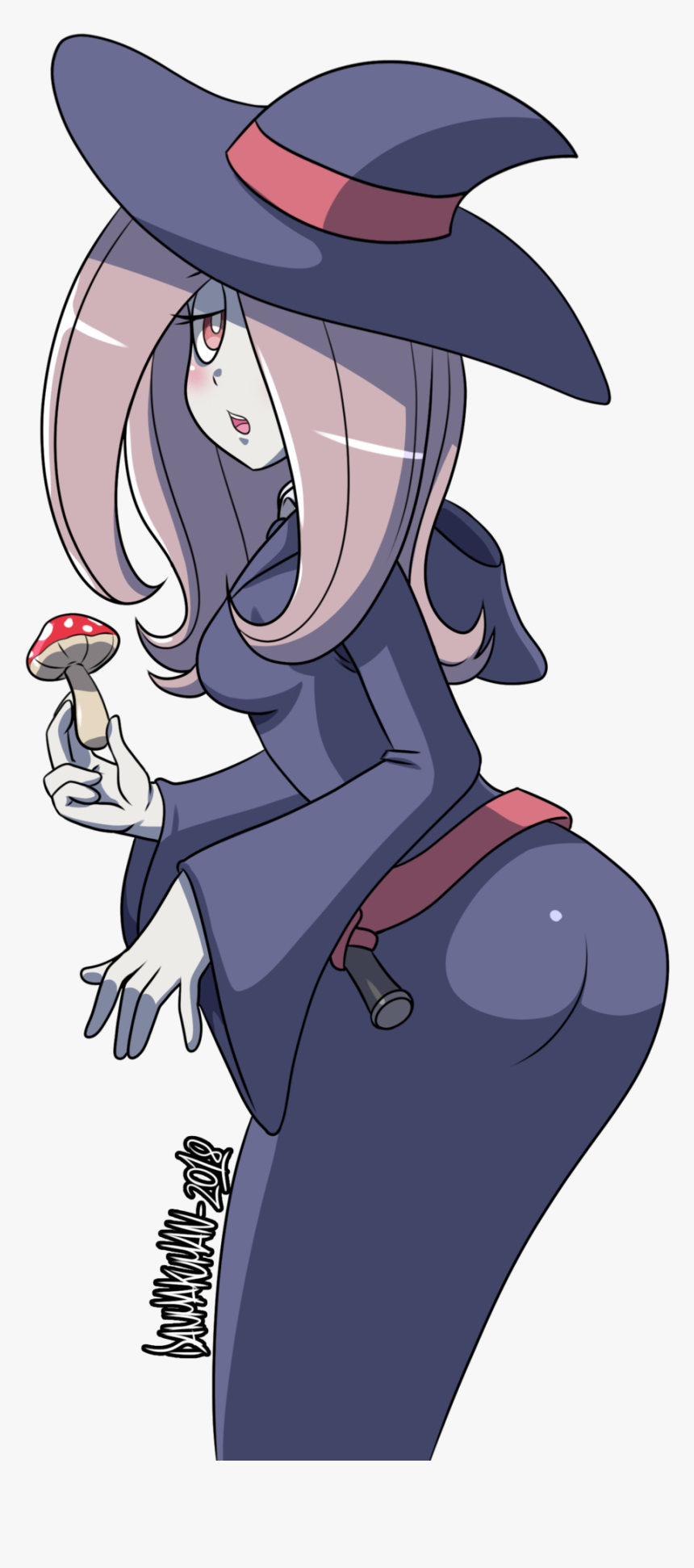 Transparent Anime Hat Png - Little Witch Academia Sucy Fanart, Png Download