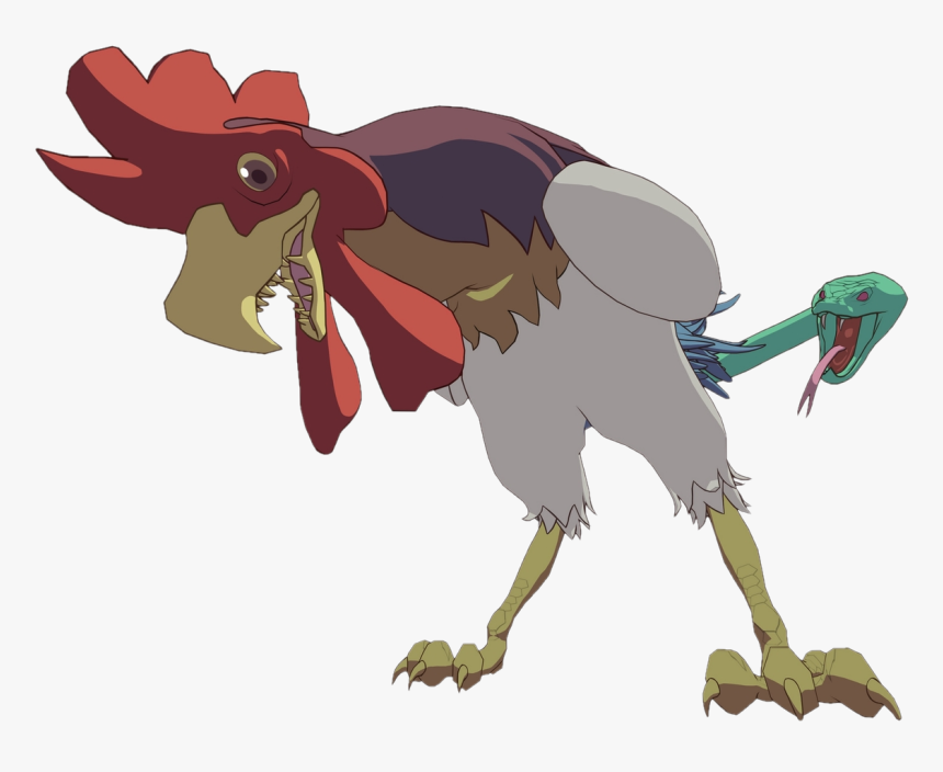 Cocktrice - Little Witch Academia Chicken Monster, HD Png Download