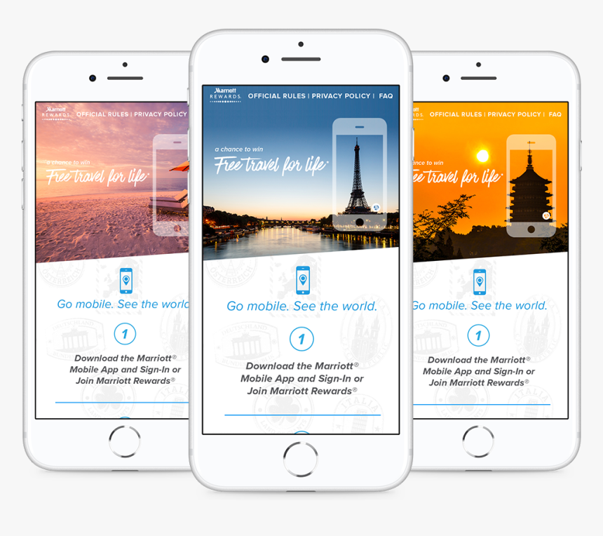 Marriott International Free Travel For Life Promotion - Samsung Galaxy, HD Png Download