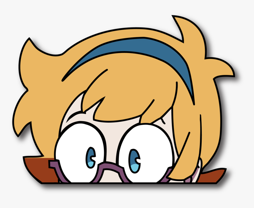 Lotte Little Witch Academia Sticker, HD Png Download
