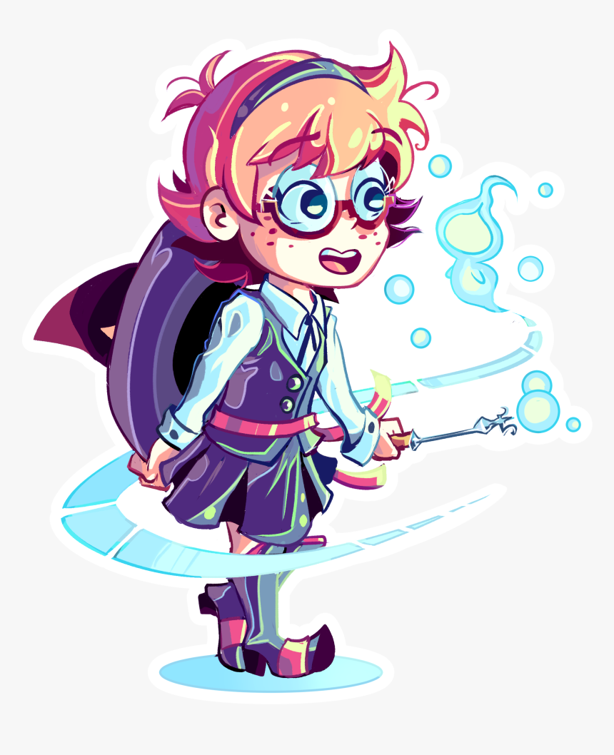 Little Witch Kagari,lotte Yanson,sucy Manbavaran,anime - Cartoon, HD Png Download