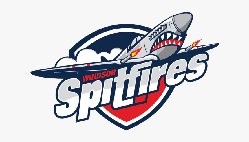 Spits Logo, Spitfires Logo, Windsor Spitfires, Memorial - Windsor Spitfires, HD Png Download