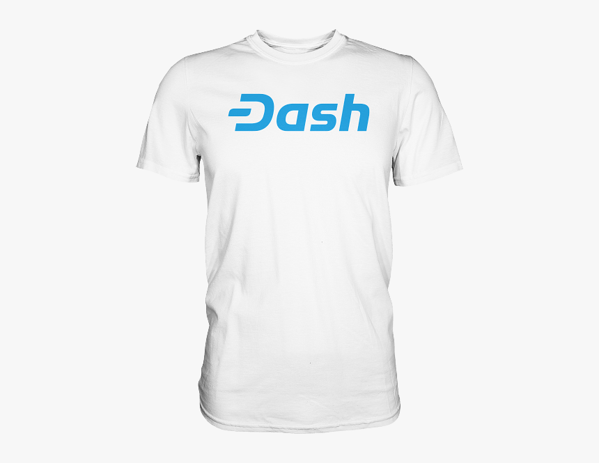 Dash Logo T-shirt White - Dash T Shirts, HD Png Download