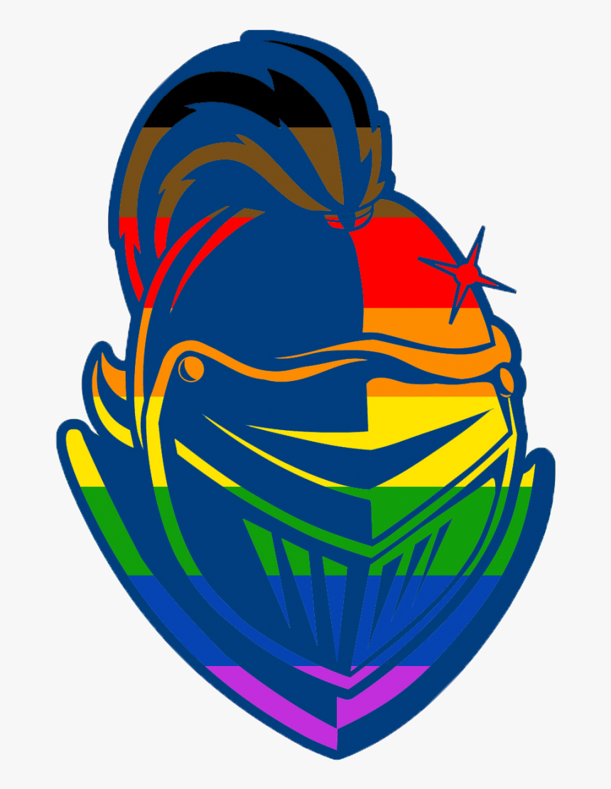 Rainbow Knight - Logo Geneseo Knight, HD Png Download