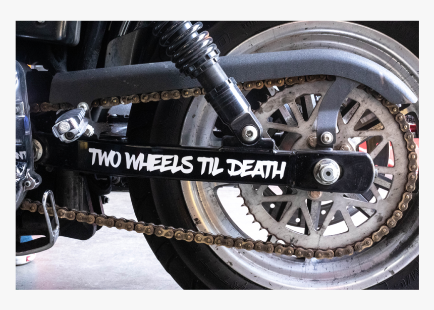Til Death Swingarm Sticker 
 Class - Motorcycle, HD Png Download