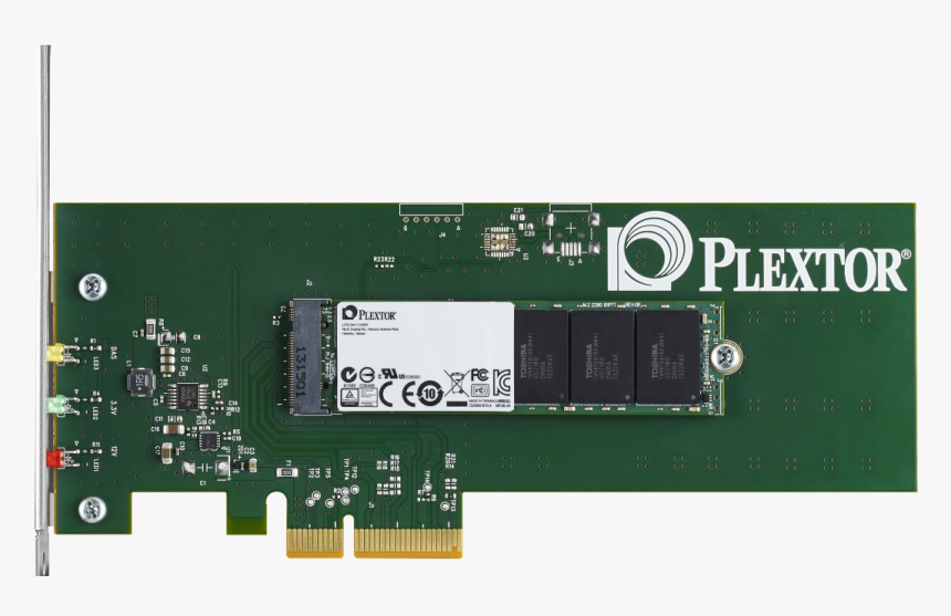 Plextor Launches M6e Pci-e Ssd In United States, Initially - Px Ag128m6e, HD Png Download
