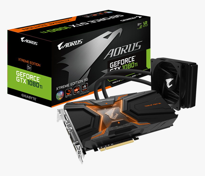 Gtx 1080 Ti Aorus, HD Png Download