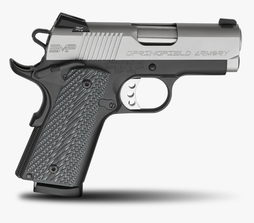 1911 Enhanced Micro Pistol Model Handgun - Springfield Armory 9mm, HD Png Download