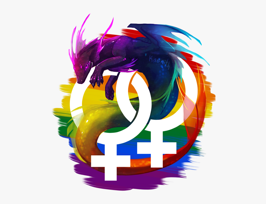 Two Pride Dragons Today - Pride Dragons, HD Png Download