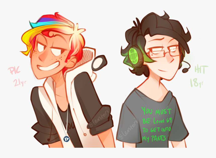 Picarto The Artist, And Hitbox The Gamer - Gravity Falls Cute Billdip Fanart, HD Png Download