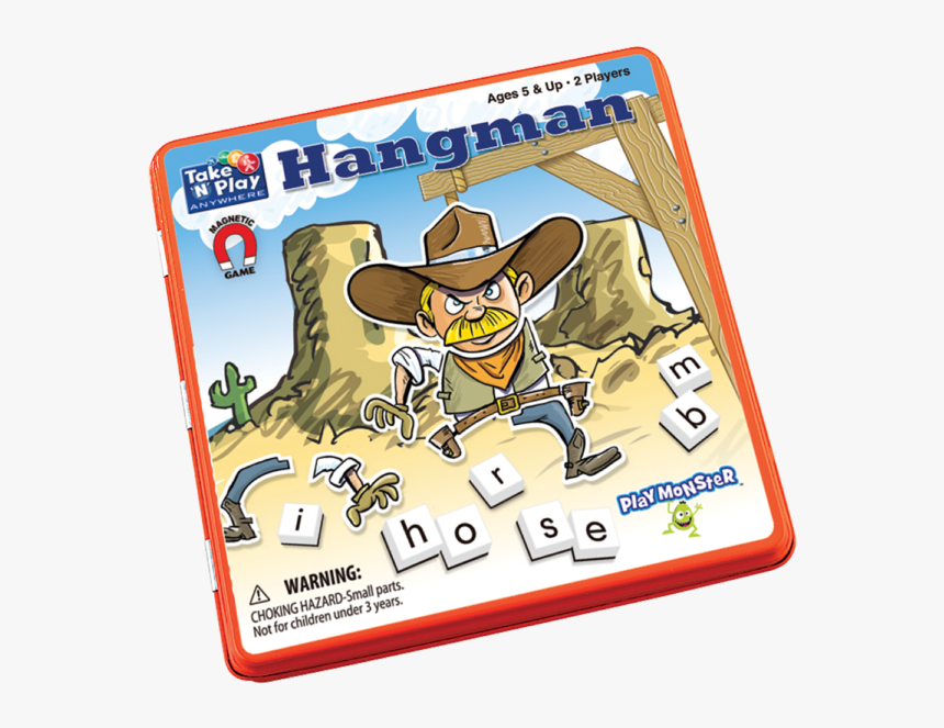 Patch Products Take 'n' Play Anywhere Hangman, HD Png Download