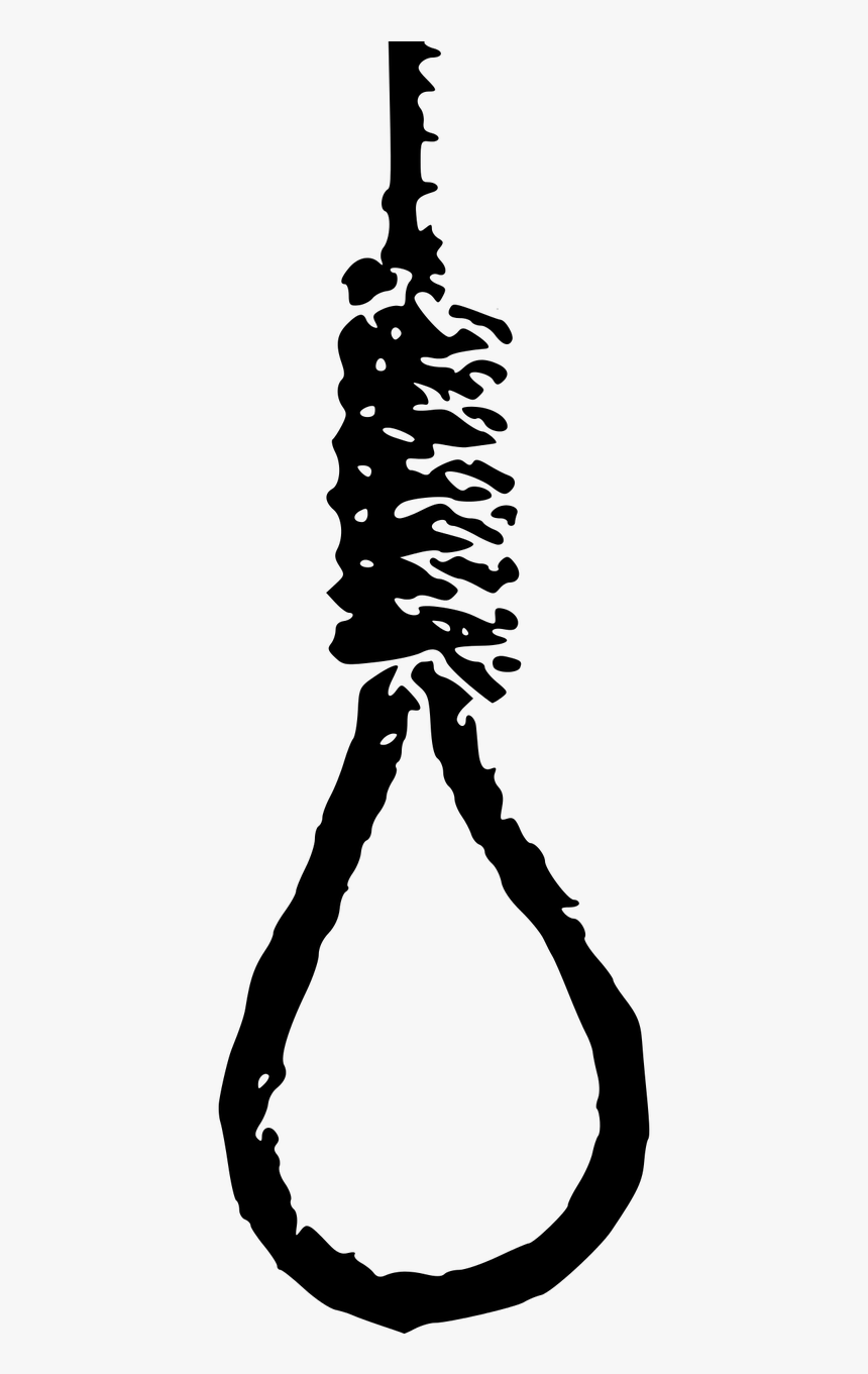 Hanging Rope Rope Hangman - Hanging Rope Drawing, HD Png Download