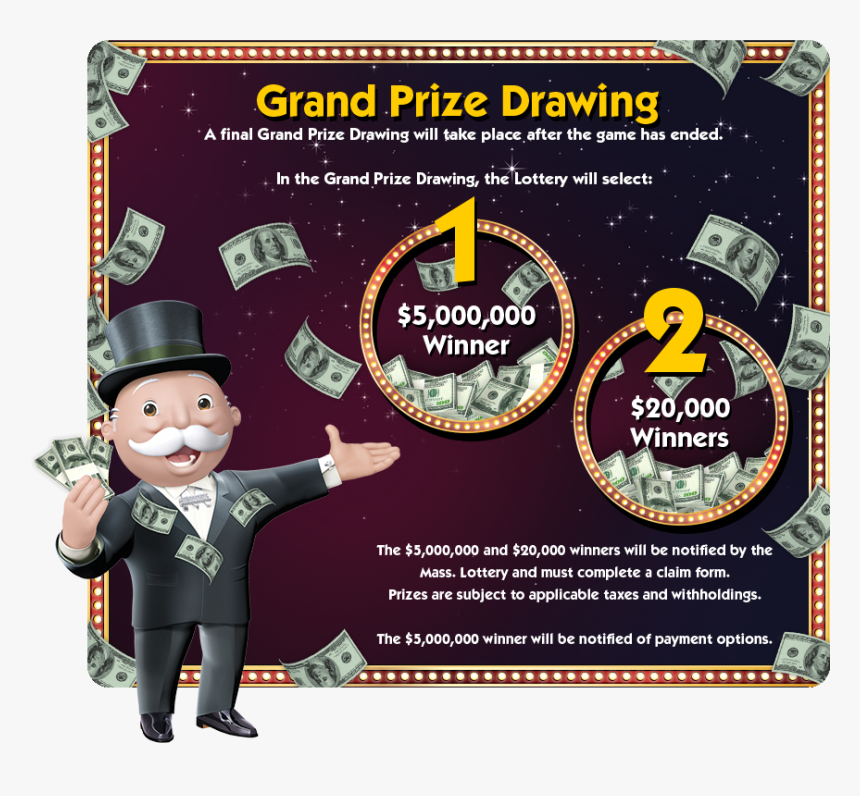 Transparent Mr Monopoly Png - Grand Prize 2nd Prize, Png Download
