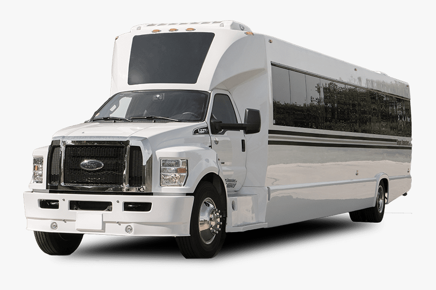 Party Bus Limo Rental Detroit - Commercial Vehicle, HD Png Download