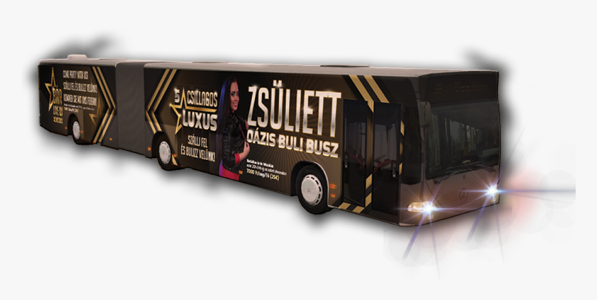 Transparent Party Bus Png - Zsüliett Partybusz, Png Download