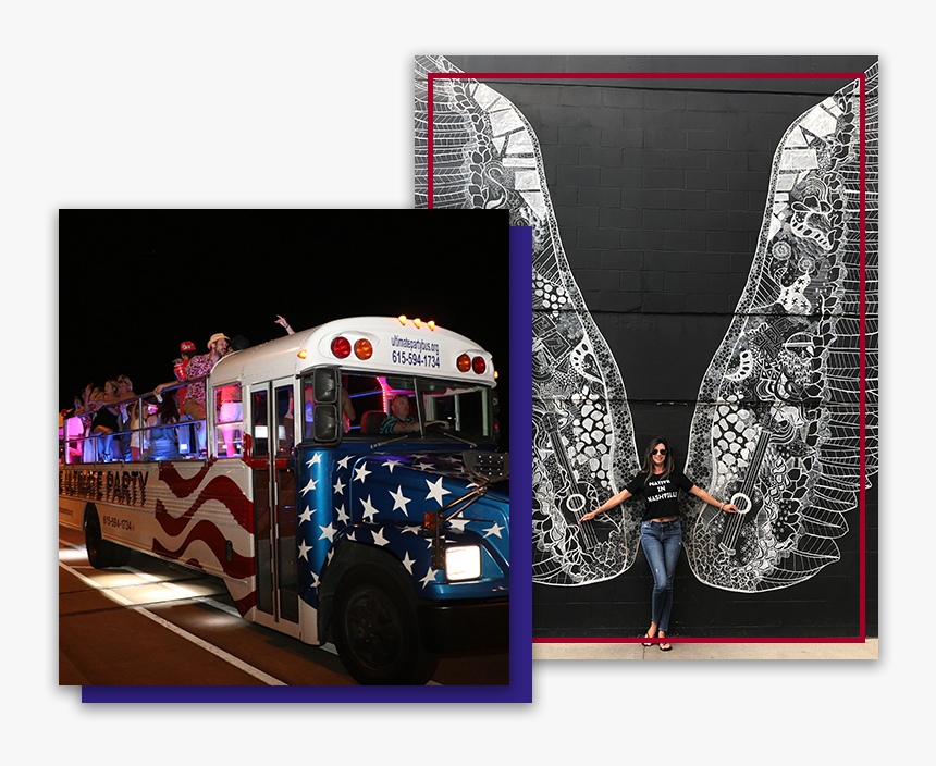 Nashville Whatliftsyou Wings Mural, HD Png Download