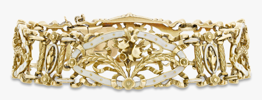 Art Nouveau Bracelet By Lucien Gautrait - Bracelet, HD Png Download