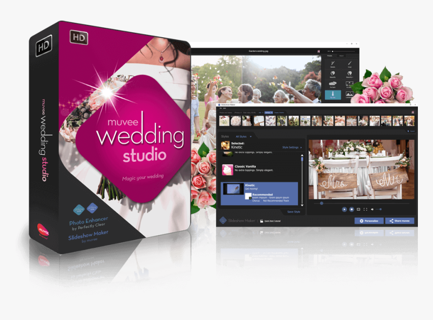 Muvee Wedding Studio 12, HD Png Download