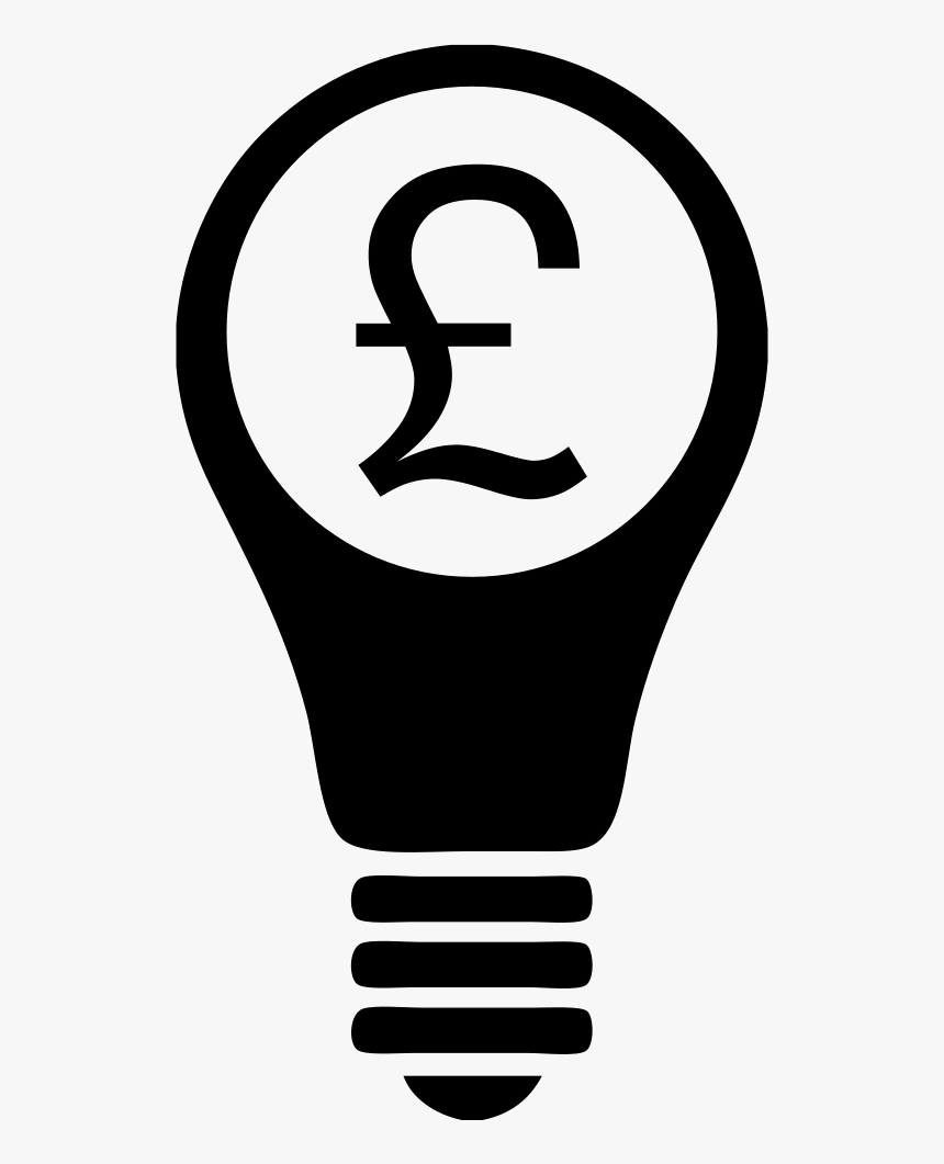 Bulb Euro Icon, HD Png Download