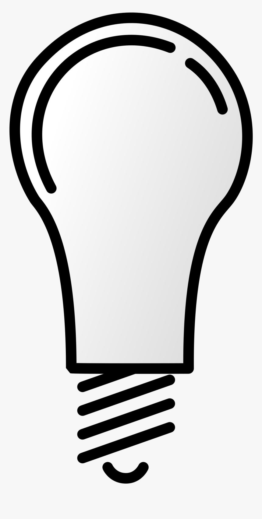 Transparent Background Lightbulb Clipart, HD Png Download