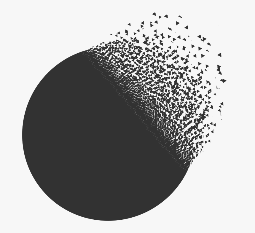 #dispersion #geometric #shape #minimalistic #geometry - Circle, HD Png Download