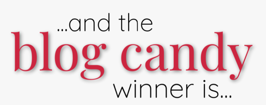 Blog Candy Winner - Calligraphy, HD Png Download