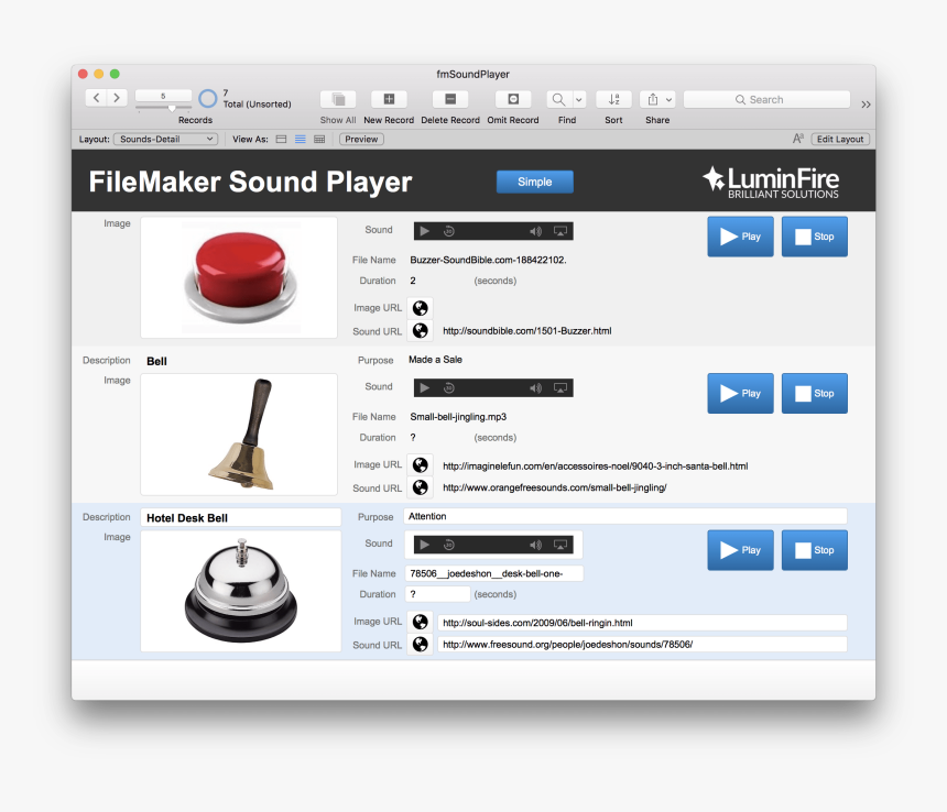 Fmsoundplayer Sound Effects On The Fly With Filemaker - Bell, HD Png Download