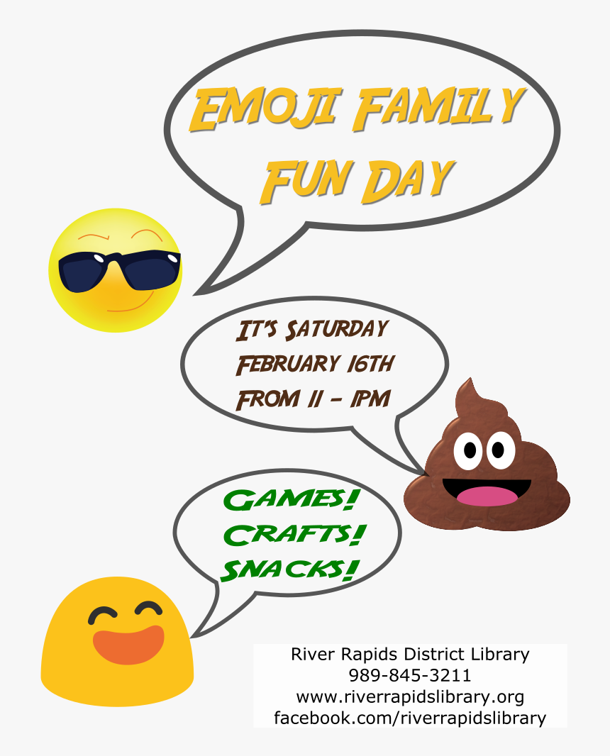 River Rapids District Library - Smiley, HD Png Download