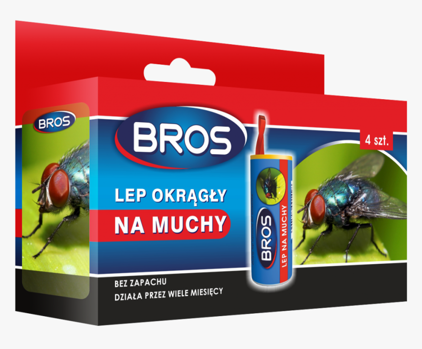 Bros Lep Na Muchy Okrągły 4 Pak, HD Png Download