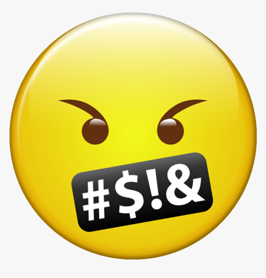 Emoji Xingando Png, Transparent Png