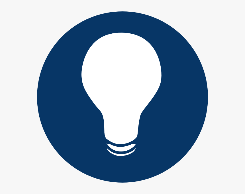 Lightbulb Clipart Smart Lightbulb - Dark Light Bulb Icon, HD Png Download
