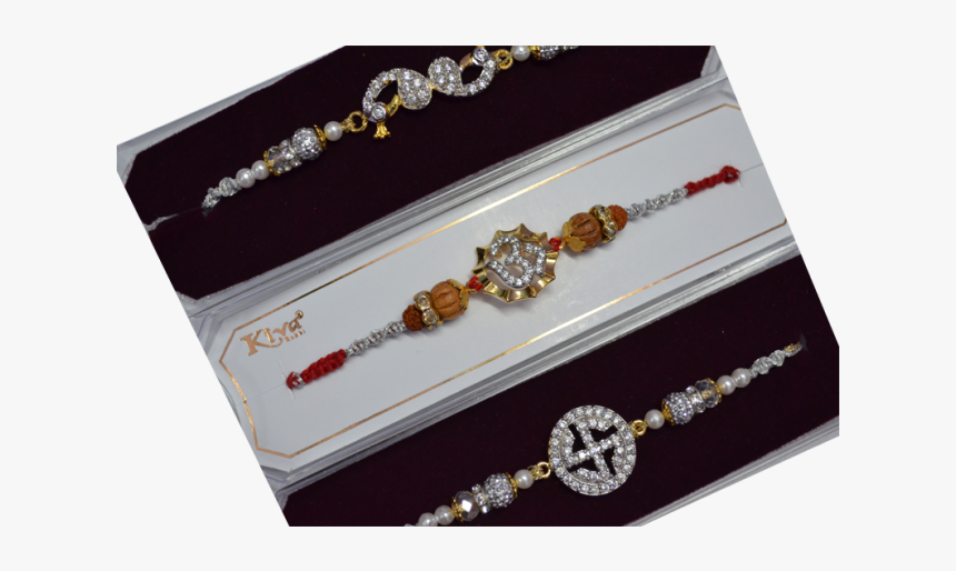 Silver Raksha Bandhan Rakhi, HD Png Download