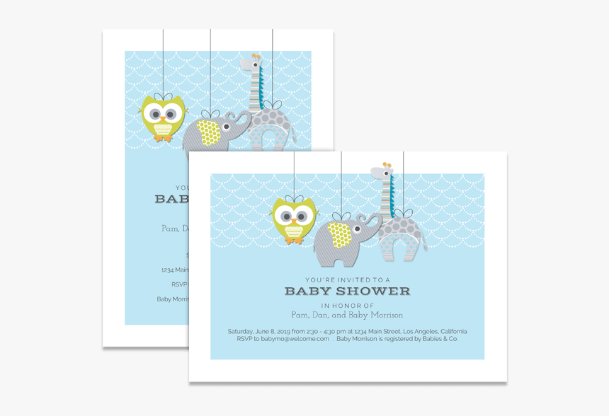 Gigi Giraffe & Friends - Owl, HD Png Download