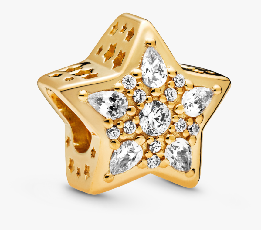 Pandora - Title - Tag - Pandora Celestial Star Charm, HD Png Download