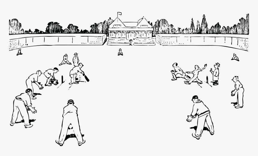 Championship Match Free Retro - Sports Ground Clipart Black And White, HD Png Download