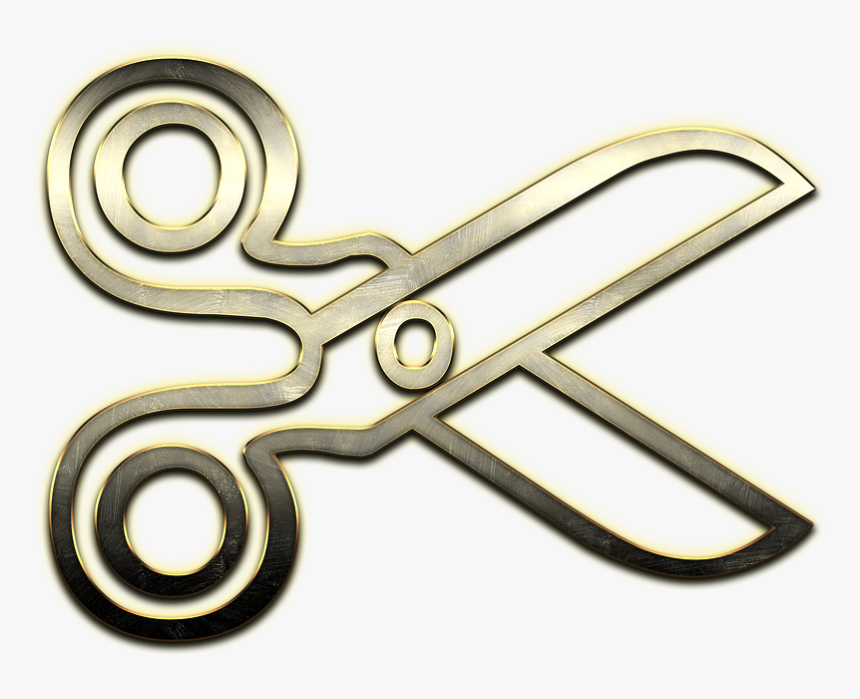 Scissors, Steel, Metal, Icon, Stainless, Craft, Cutting - Иконки Металлические Пнг, HD Png Download