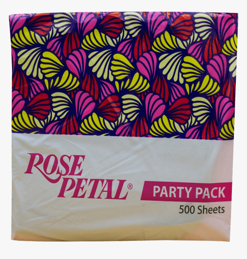Rose Petal Tissue Party Pack 500 Sheets Pink Pack - Rose Petal, HD Png Download